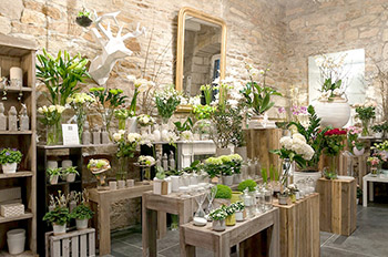 Intérieur de la boutique du Fleuriste du Coin Intérieur de la boutique du Fleuriste du Coin