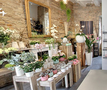 Intérieur de la boutique du Fleuriste du Coin Intérieur de la boutique du Fleuriste du Coin
