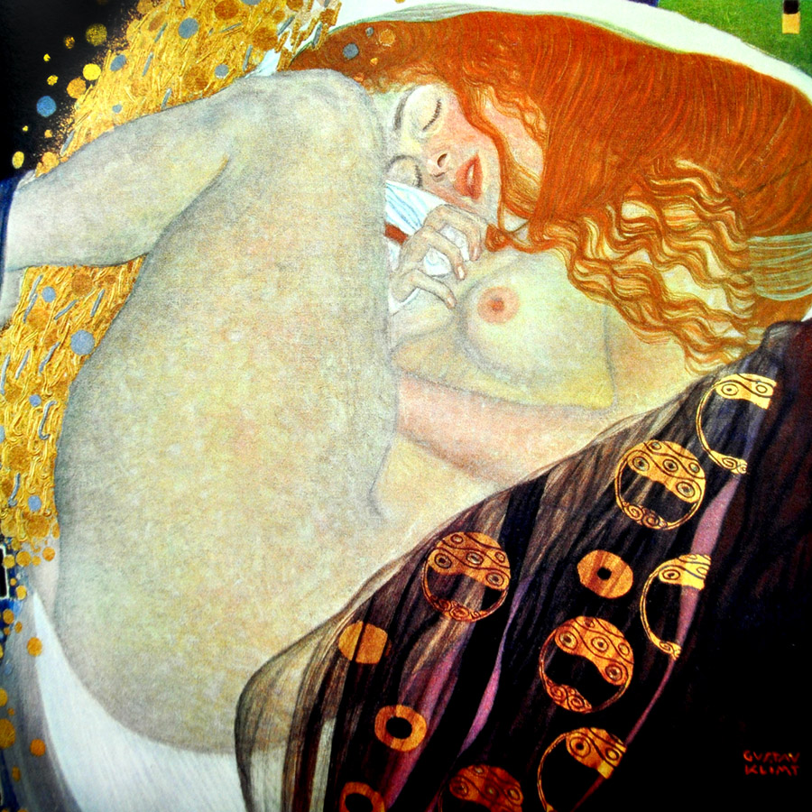 Danaë (1907), collection privée à Vienne. Danaë (1907), collection privée à Vienne